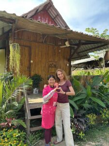 savet family homestay battambag outside guest