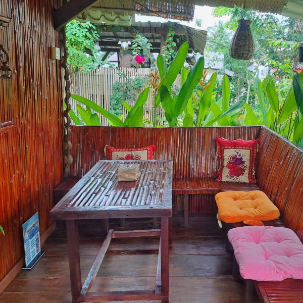 savet family homestay battambag porch