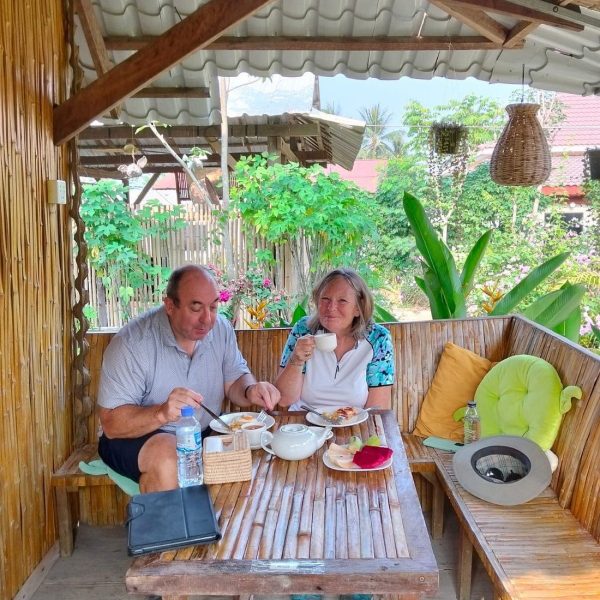 savet family homestay battambag porch